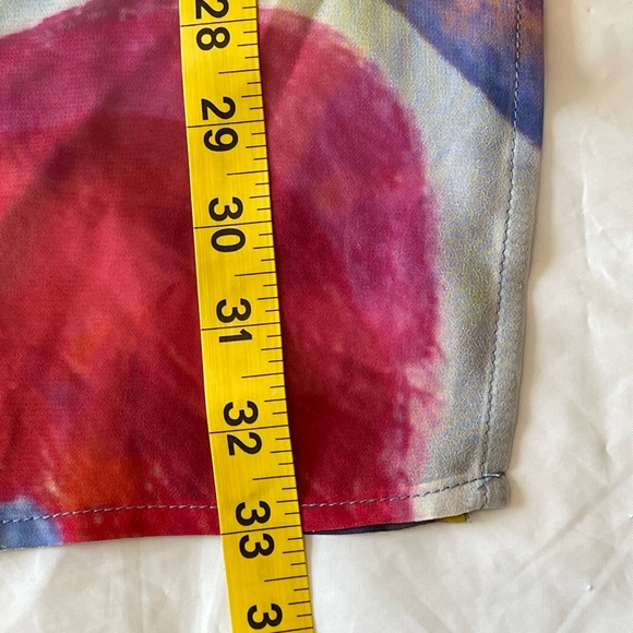 womens claire desjardin art to wear sheer button up tunic NWT Lagen Look Size L - Picture 6 of 9